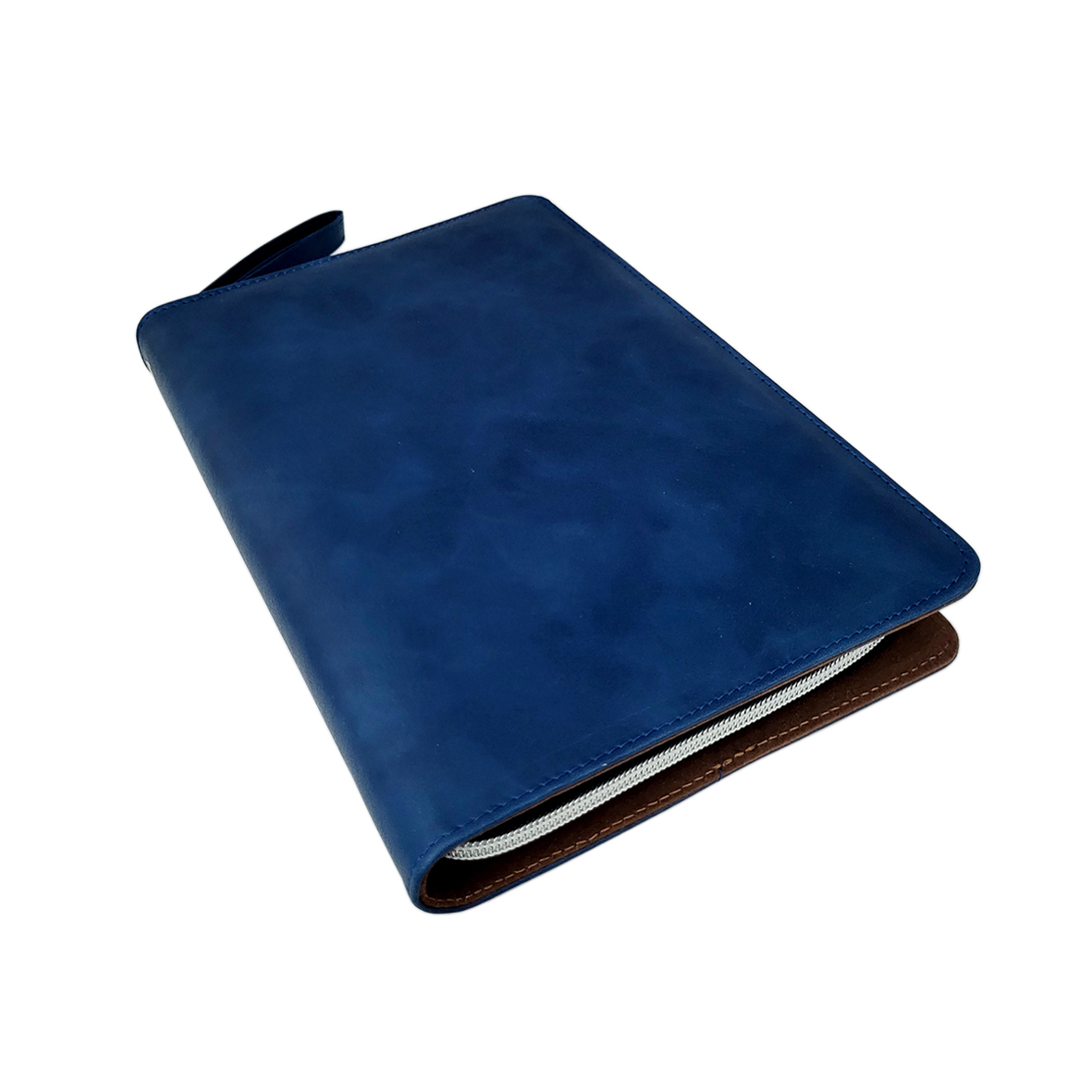 Agenda nedatata lux albastra inchidere fermoar