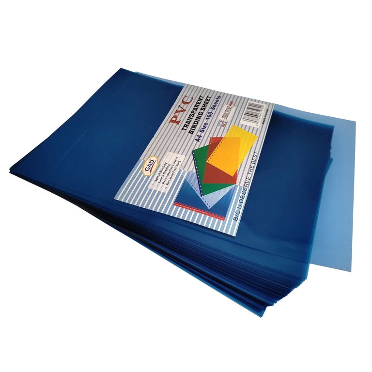 Coperti din plastic transparent cristal, A4, 200 microni, pentru indosariere, 100 coli/top