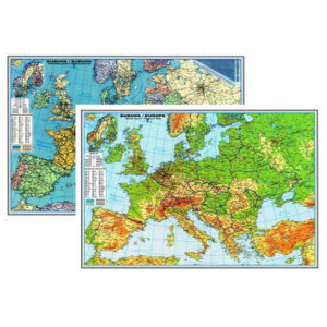 Harta dubla A4, Europa