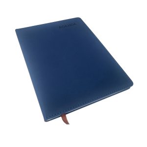 Agenda nedatata A5 albastru marin