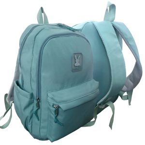 rucsac ghiozdan textil pentru scoala gimnaziu si invatamant primar culoare verde raport calitate pret excelent