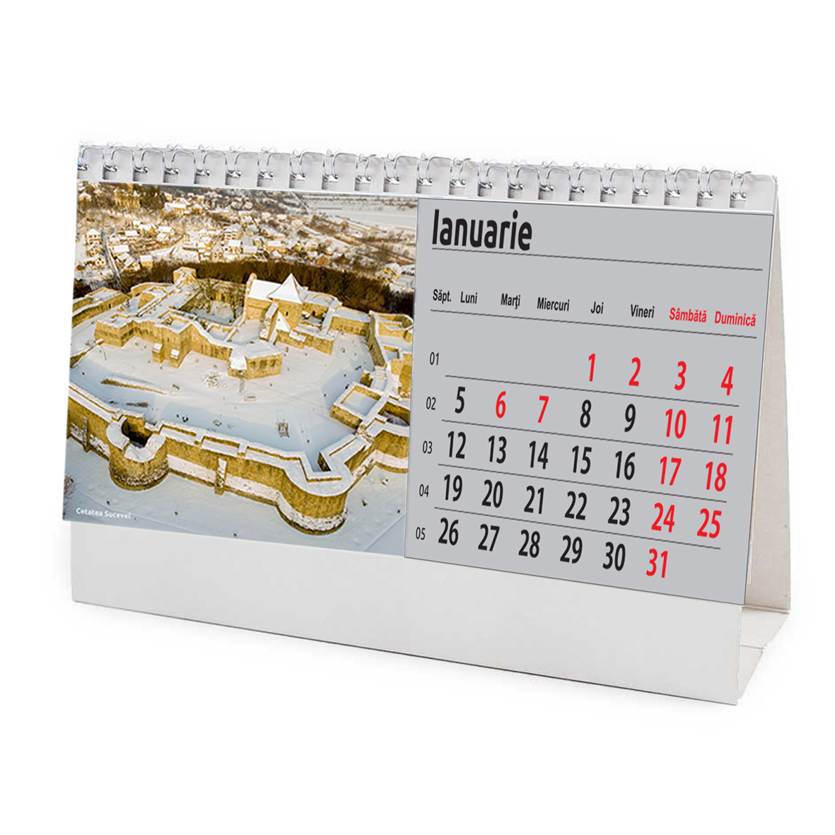 Calendar de birou 2027-Romania
